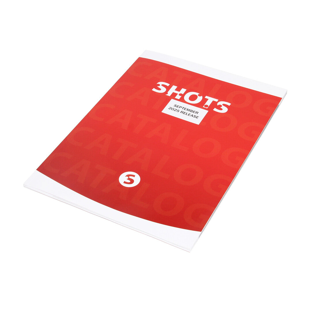 Material de ponto de venda Shots September Catalog – vermelho | Other