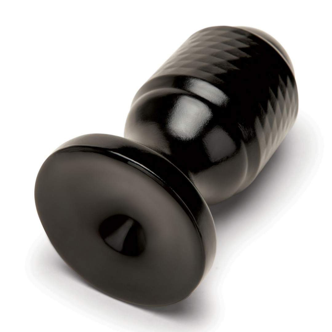 Plug anale 17 cm – con gioiello, nero | Prowler