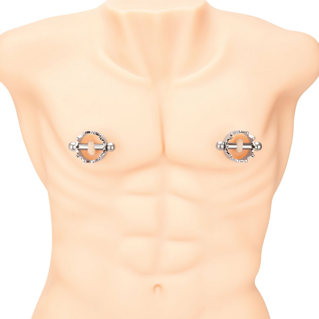 Mellbimbó csipesz Magnetic Crown Clamps – ezüst | Prowler
