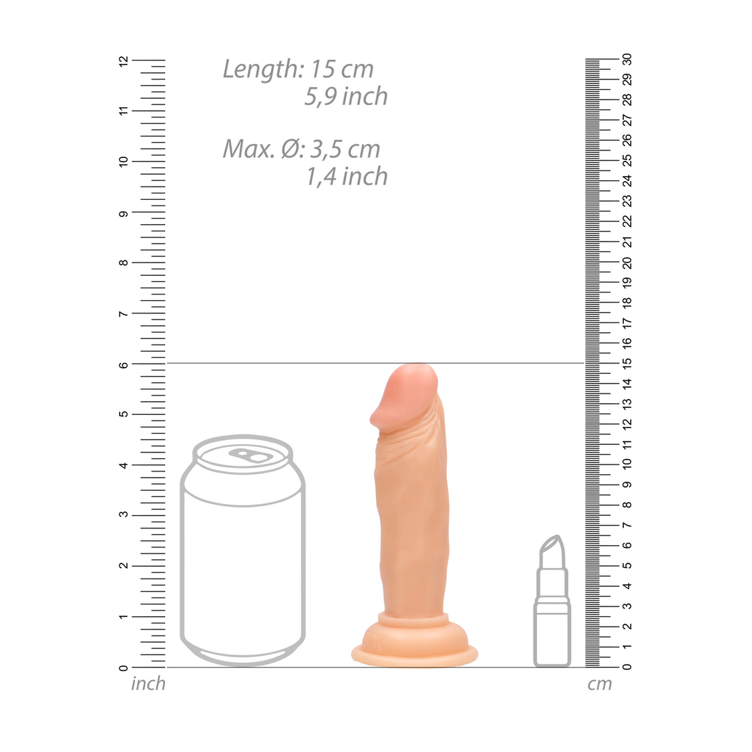 Dildo 15 cm – nude | RealRock