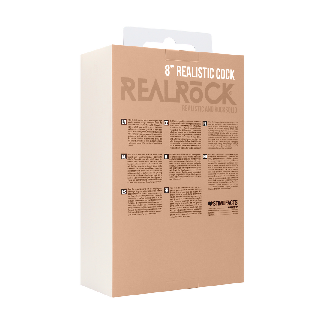 Dildo Scrotum 20 cm – nude | RealRock