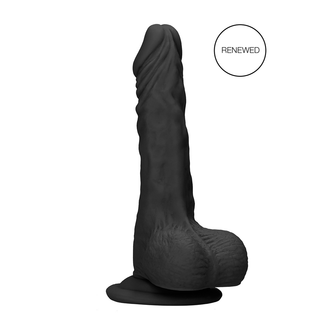 Consolador Testicles – negro 3.5 cm | RealRock
