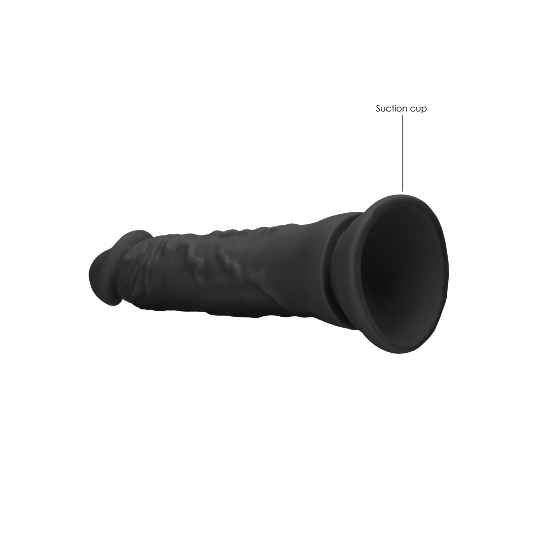 Consolador Testicles – negro 3.5 cm | RealRock