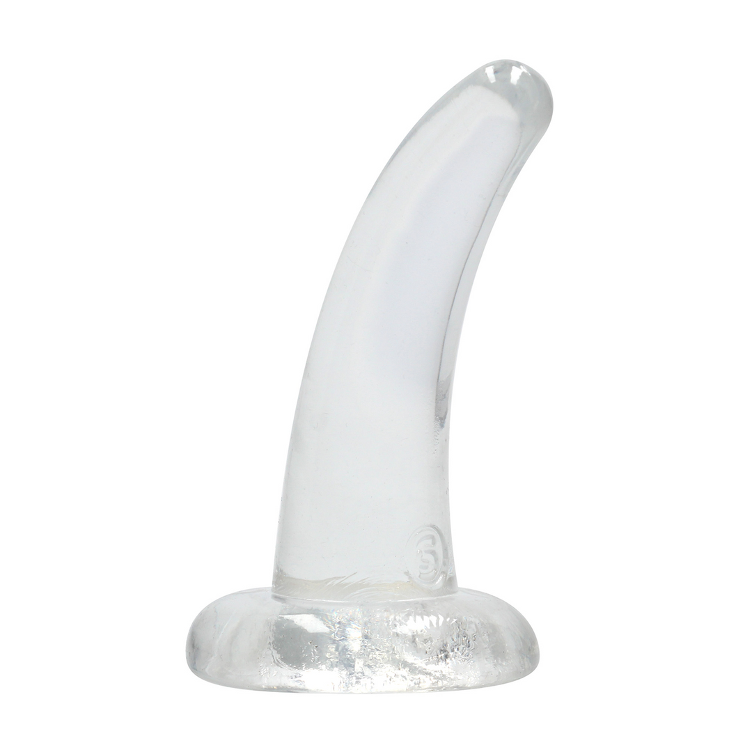 Gode Non 12 cm – avec ventouse, transparent | RealRock