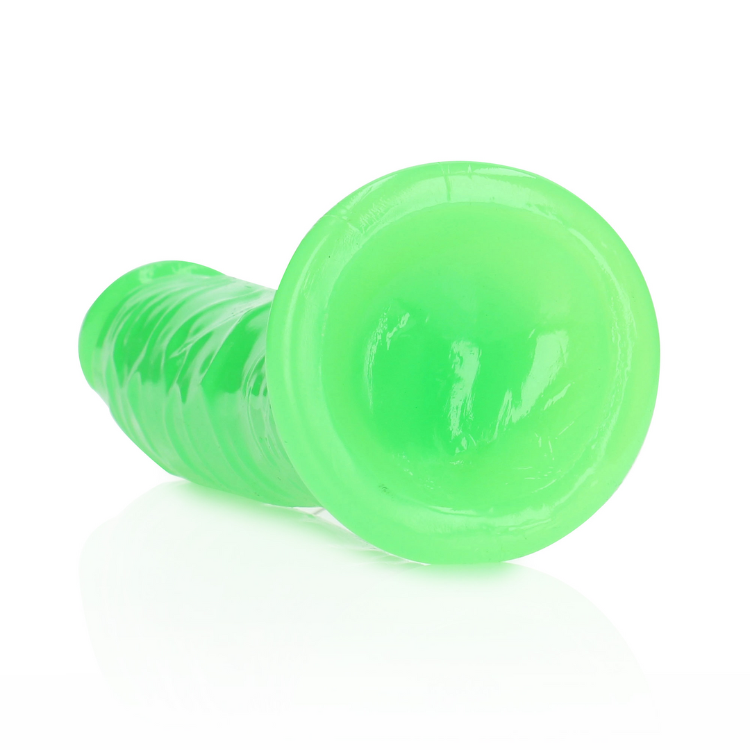 Dildo – con ventosa, fosforescente, rosa 6.2 cm | RealRock