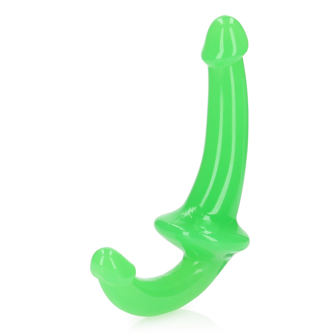 Strap-on Strapless 12 cm – fosforescente, verde | RealRock
