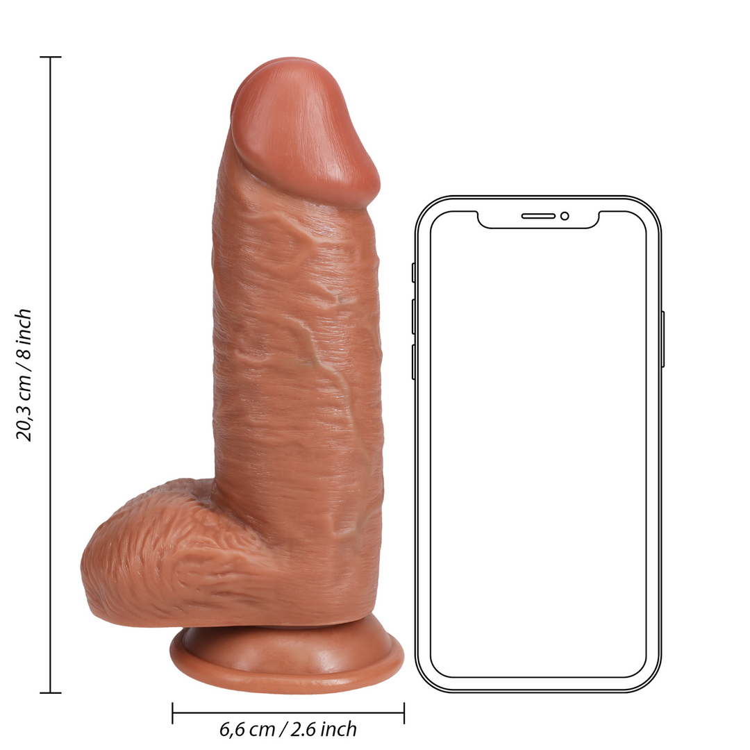 Realistischer Dildo Thick Straight 6.6 cm | RealRock