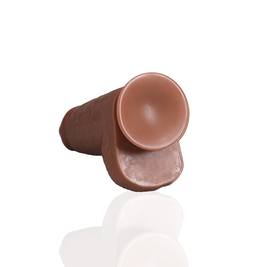 Dildo realista Thick Straight 7.6 cm – tan | RealRock
