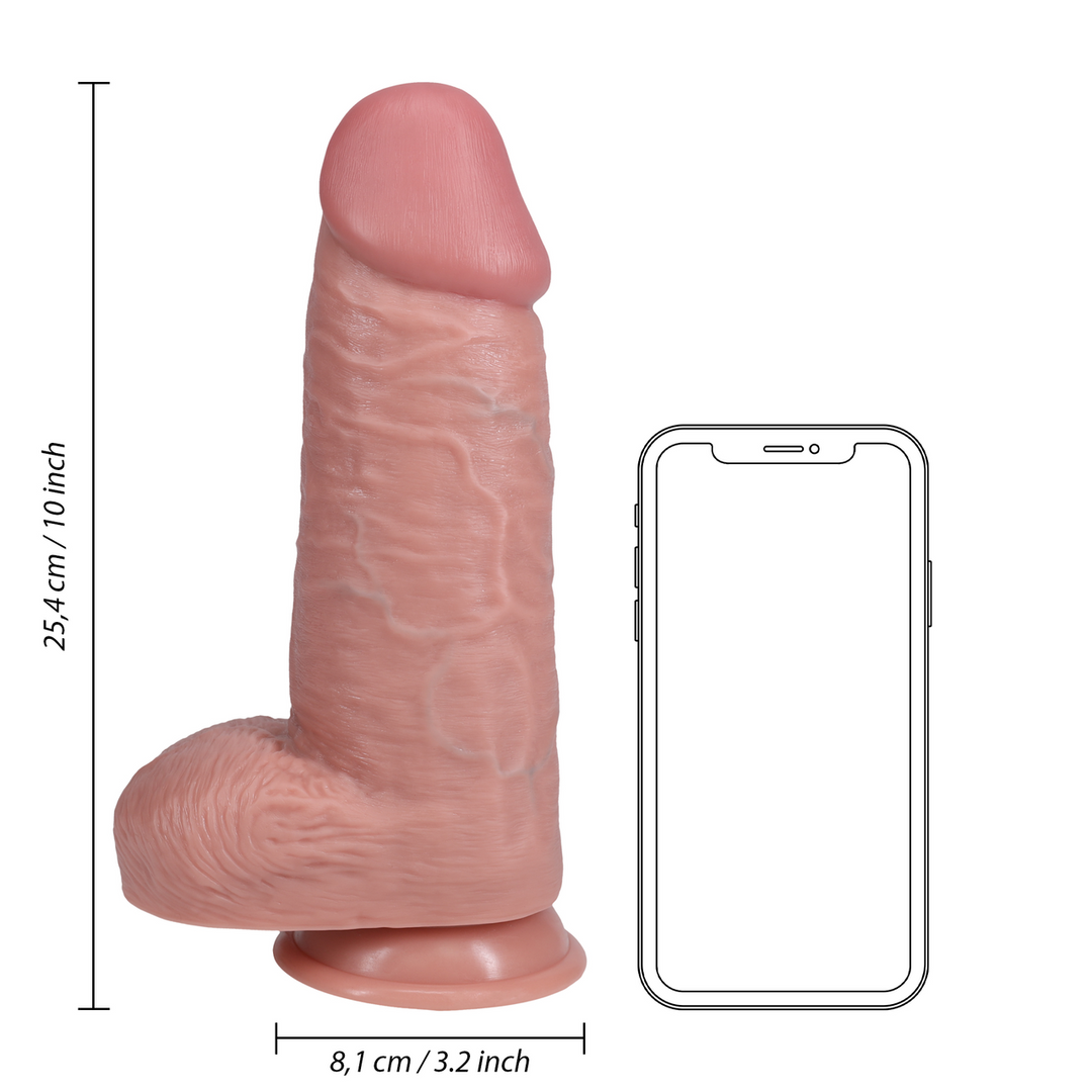 Realistischer Dildo Thick Straight 8 cm – hautfarben | RealRock