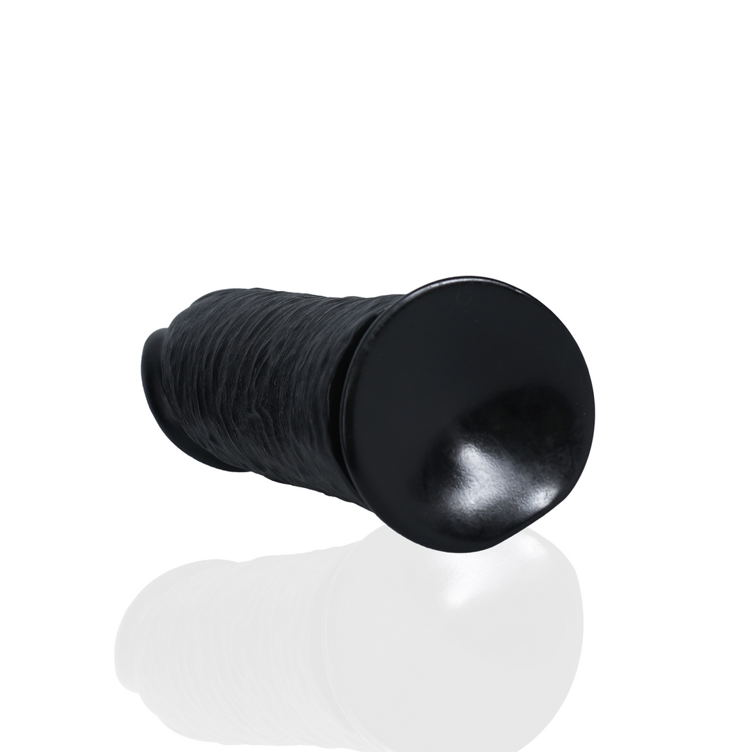 Dildo realista Thick Straight 8 cm – preto REA174BLK | RealRock