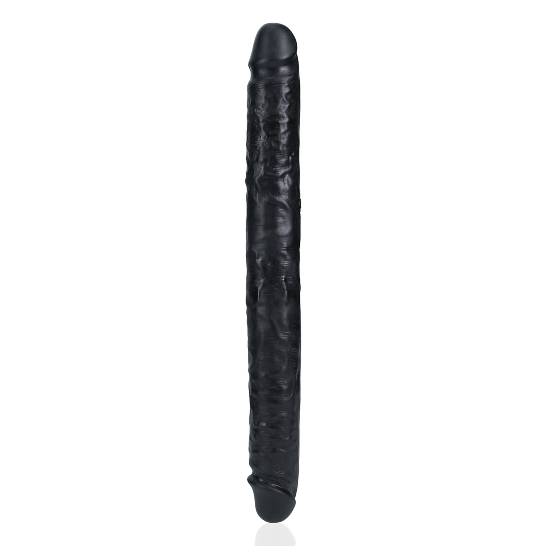 Slim Double Ended Dong 14 / 35,6 cm - Noir