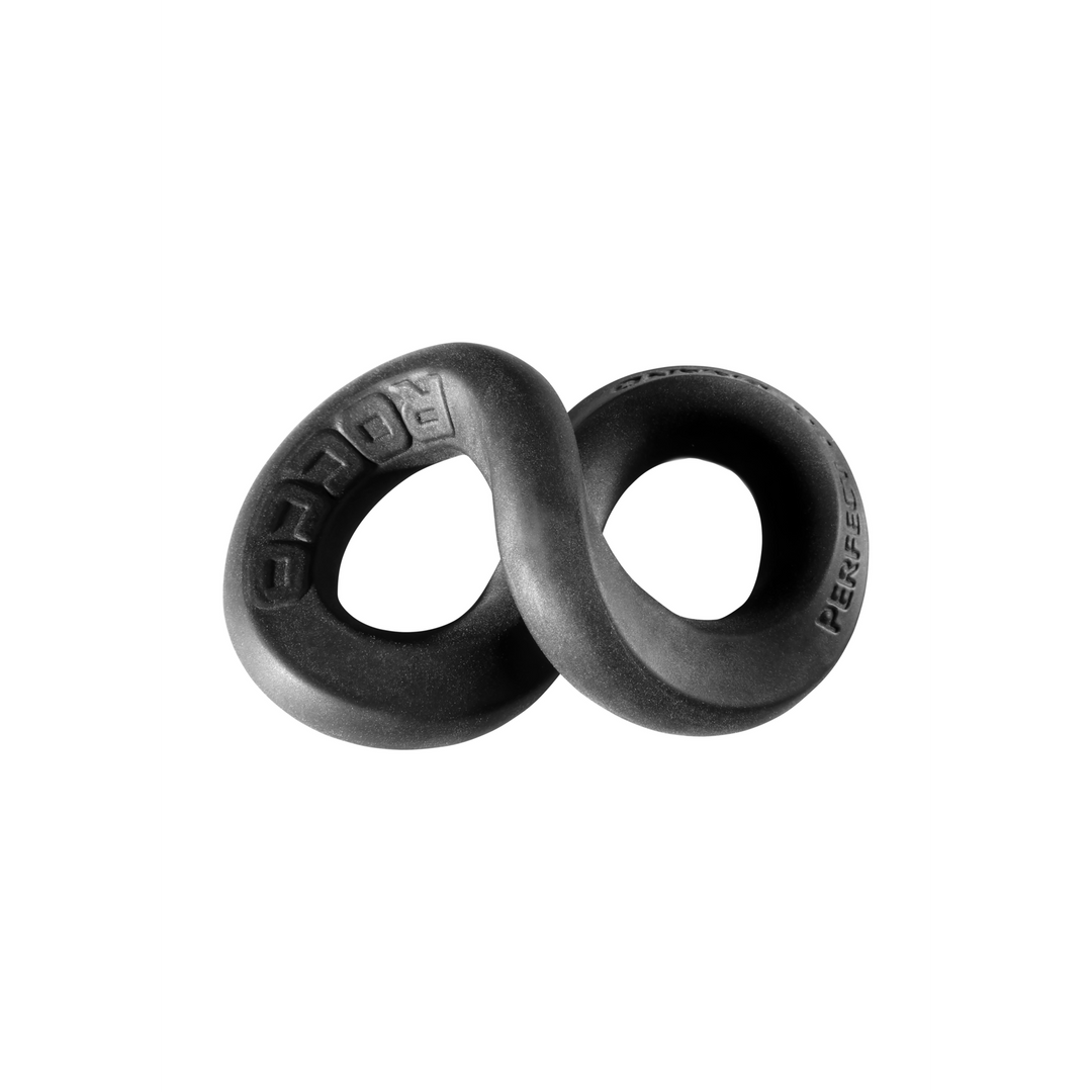 Anello fallico Rocco 3-Way – nero | PerfectFitBrand