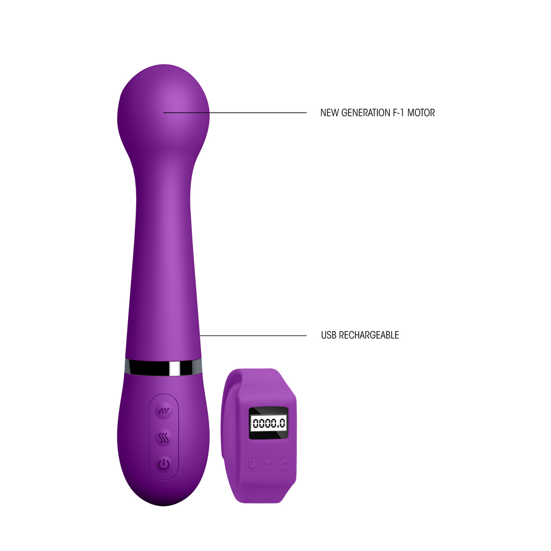 Masajeador wand 18.5 cm – con mando a distancia | Sexercise