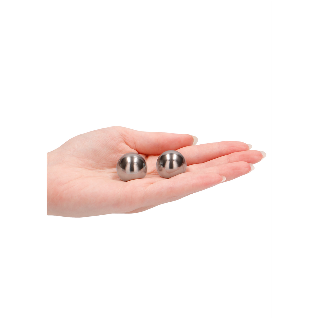 Liebeskugeln Ben Wa Weight – silber | Shots Toys