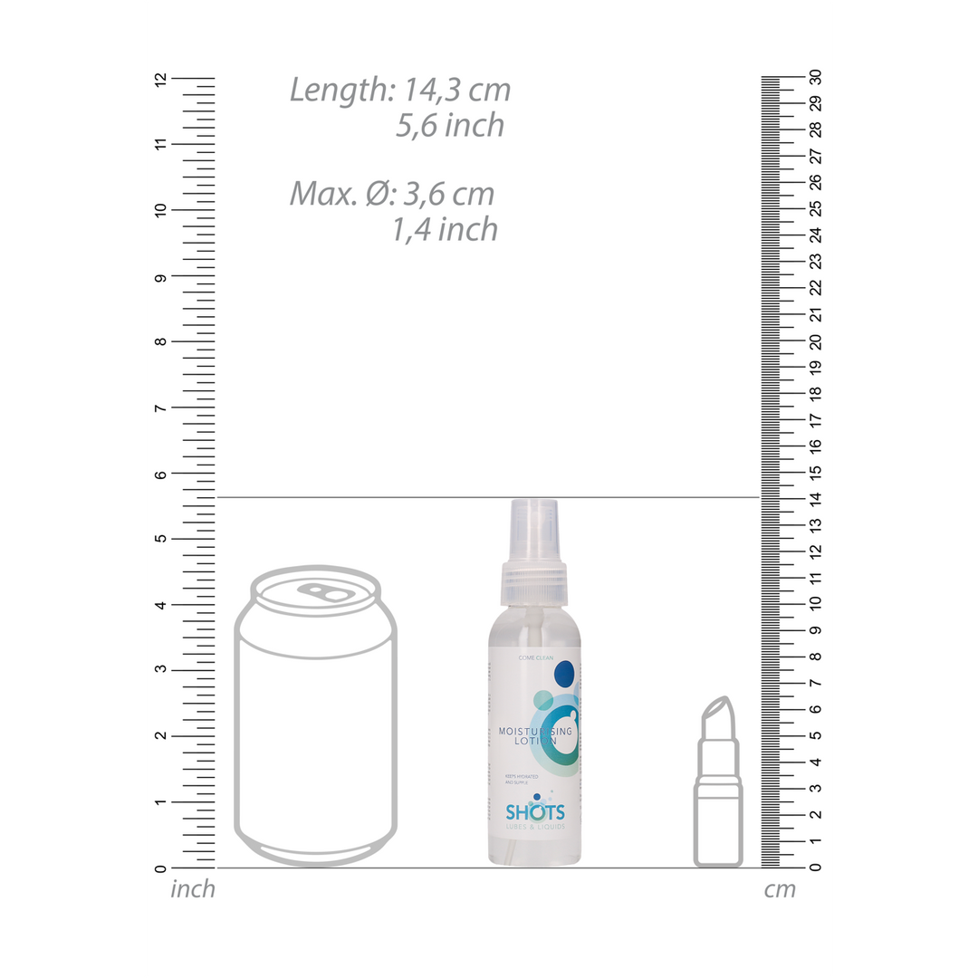 Produto de higiene íntima Moisturising Lotion 100 ml | Shots Lubes Liquids