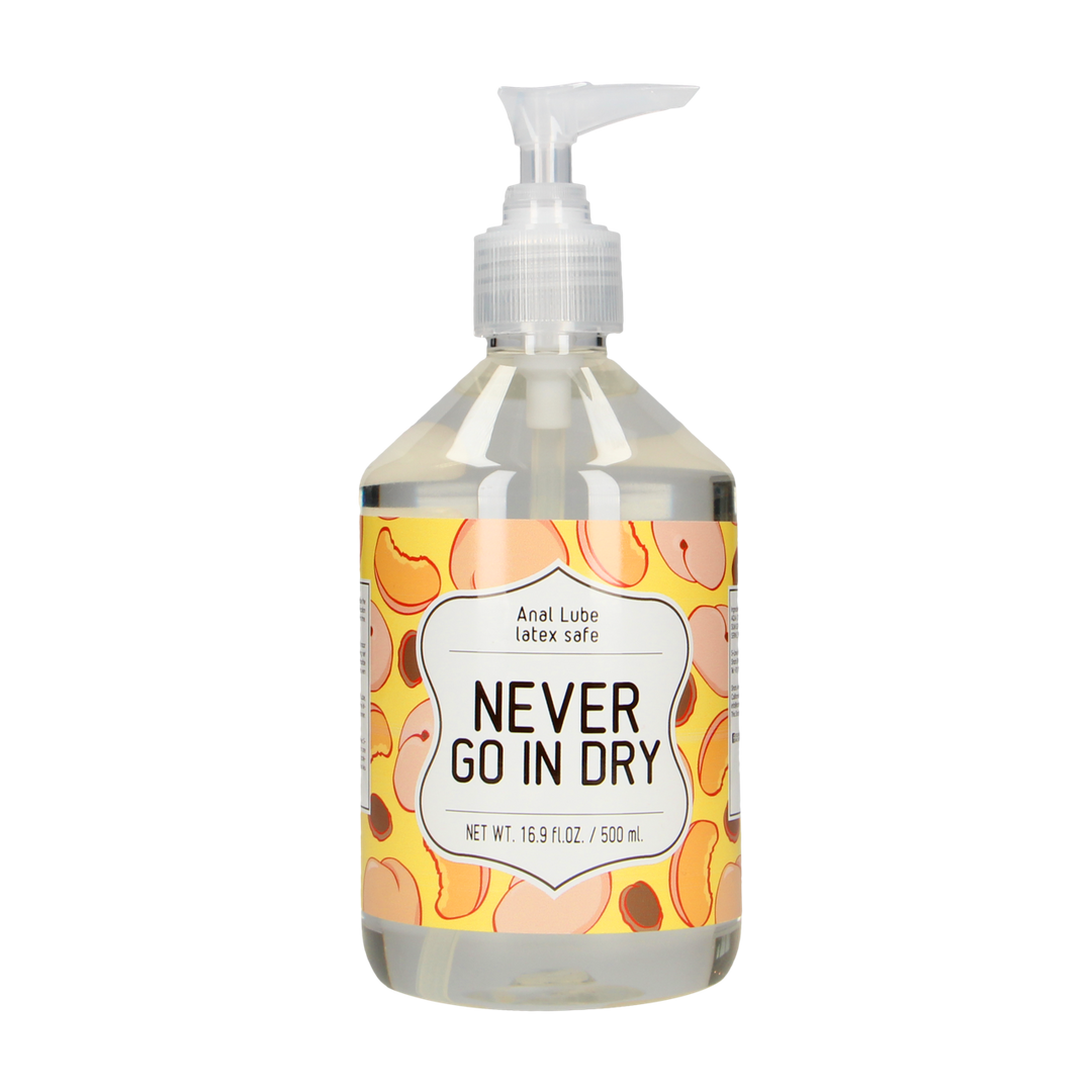 Lubrificante Never Go In Dry 500 ml – anale | S-Line