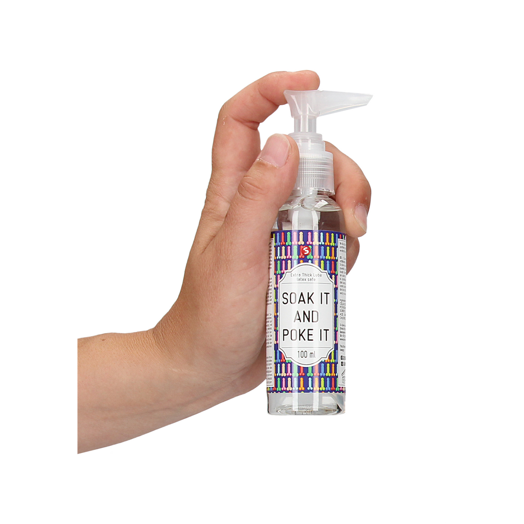 Lubrificante Soak Poke Thick 100 ml – a base d'acqua | S-Line