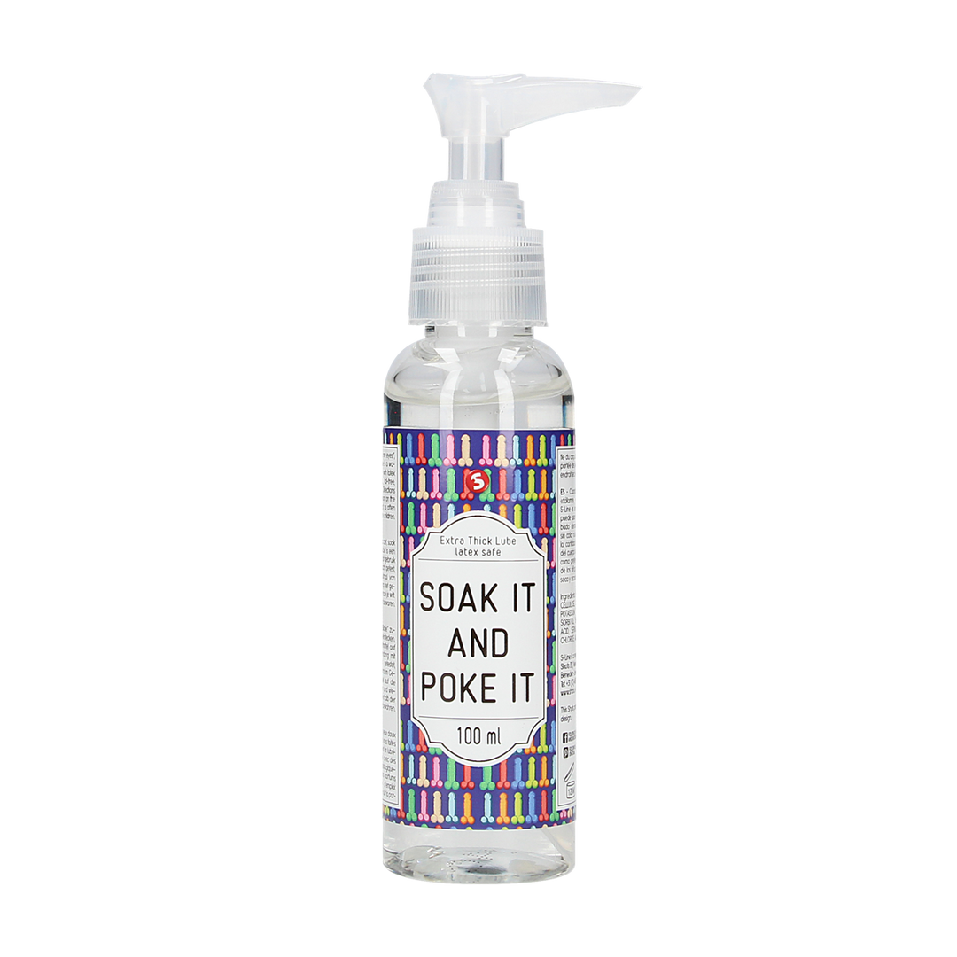 Lubrificante Soak Poke Thick 100 ml – a base d'acqua | S-Line