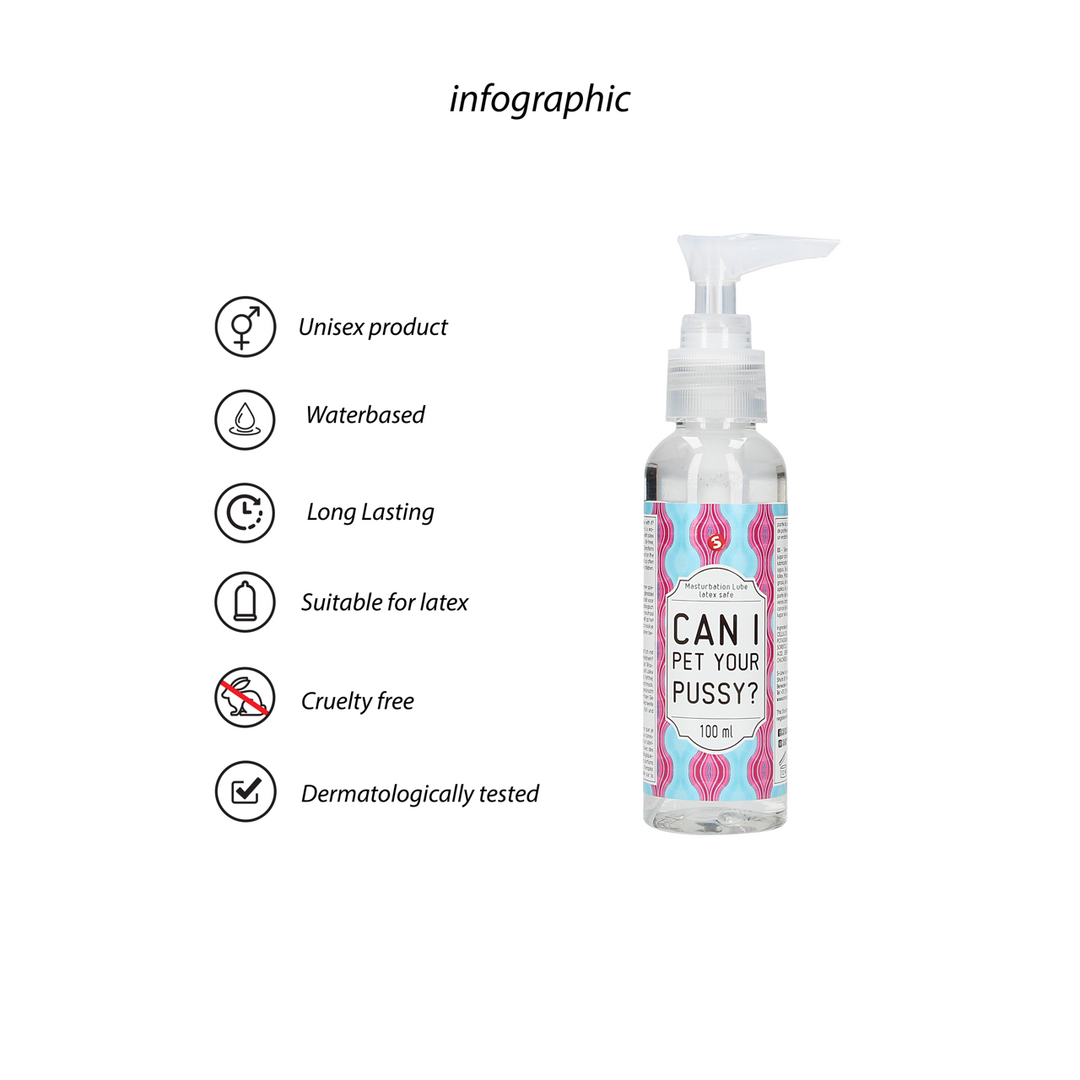 Lubrificante Can Pet Masturbation 100 ml – a base d'acqua | S-Line