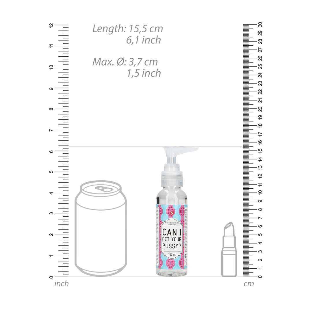 Lubrificante Can Pet Masturbation 100 ml – a base d'acqua | S-Line