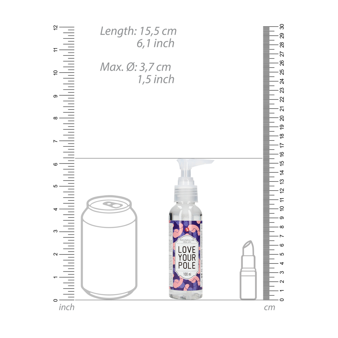 Lubrifiant Pole Masturbation 100 ml – à base d'eau | S-Line