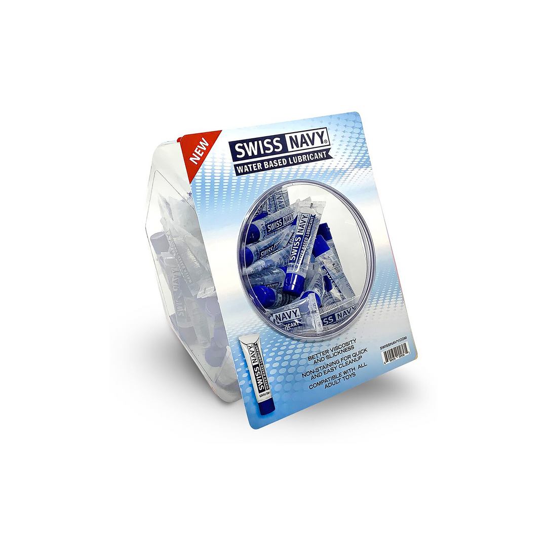 Lubricante Fishbowl 10 ml – a base de agua | Swiss Navy