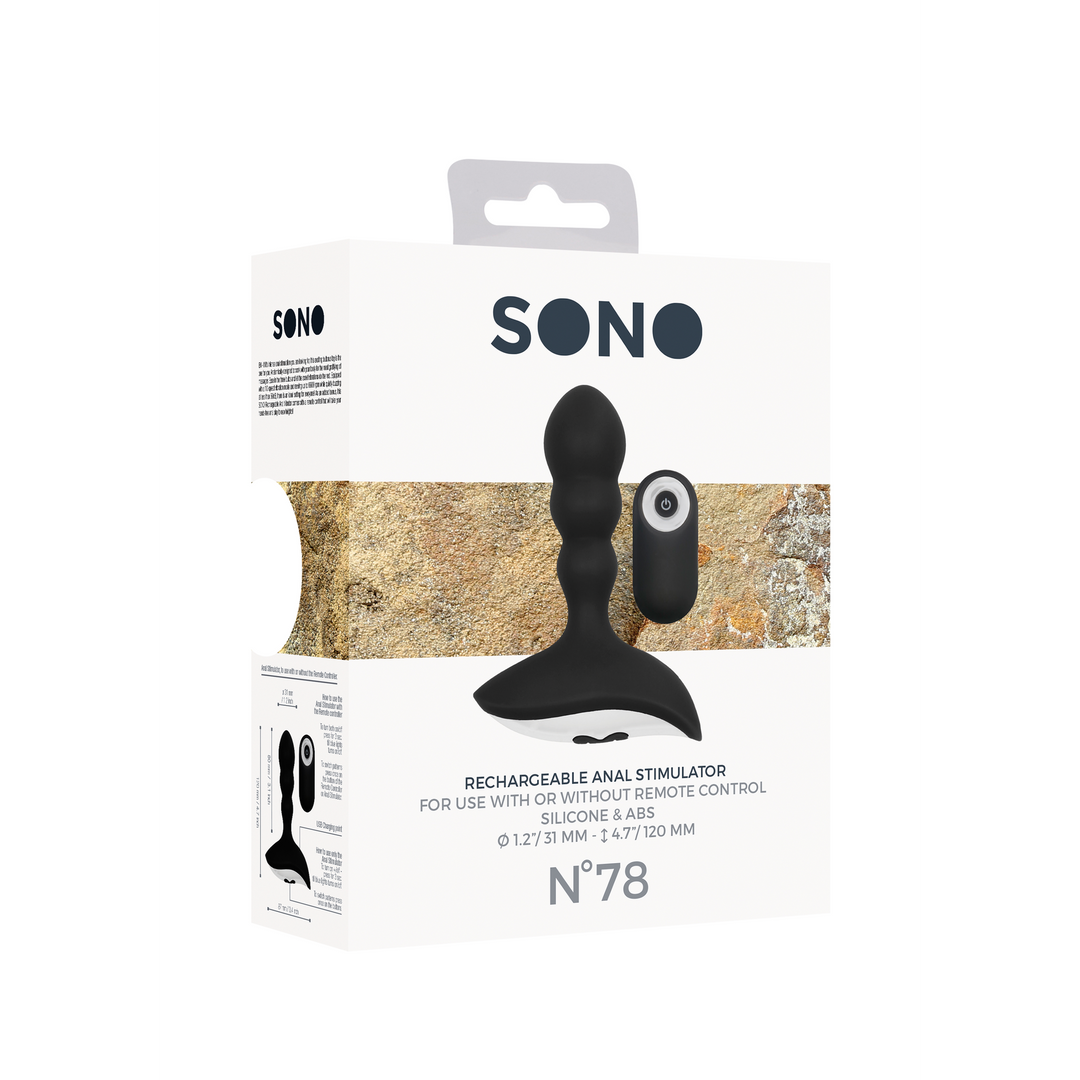 N°78 - Stimulateur anal rechargeable