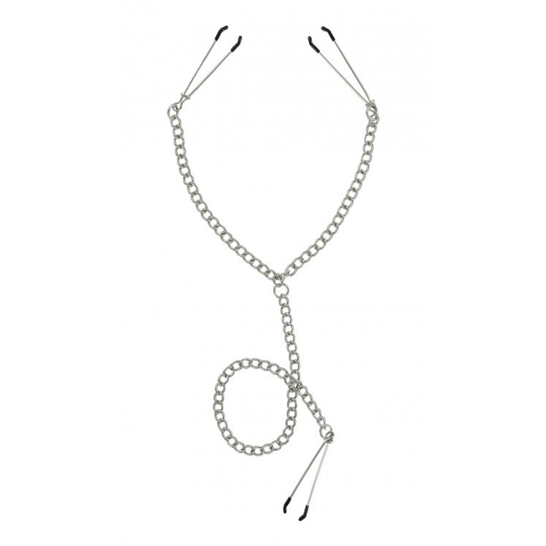 Accessoire BDSM Anais Clamps – argent | XR Brands