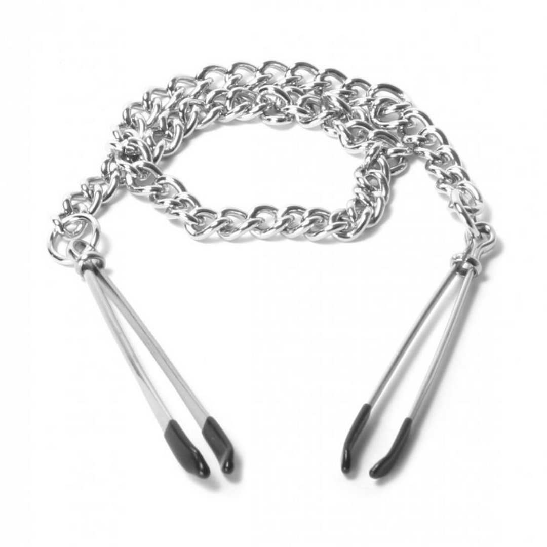 Pinze per capezzoli Reign Tweezer Clamps – argento | XR Brands