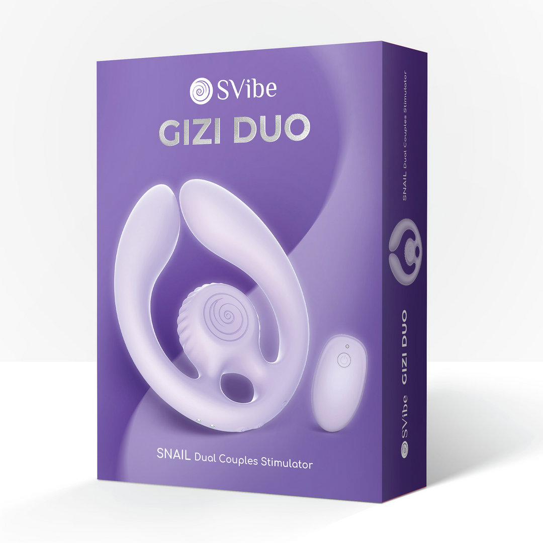 GIZI Duo - Stimulateur double pour couples - Lilas