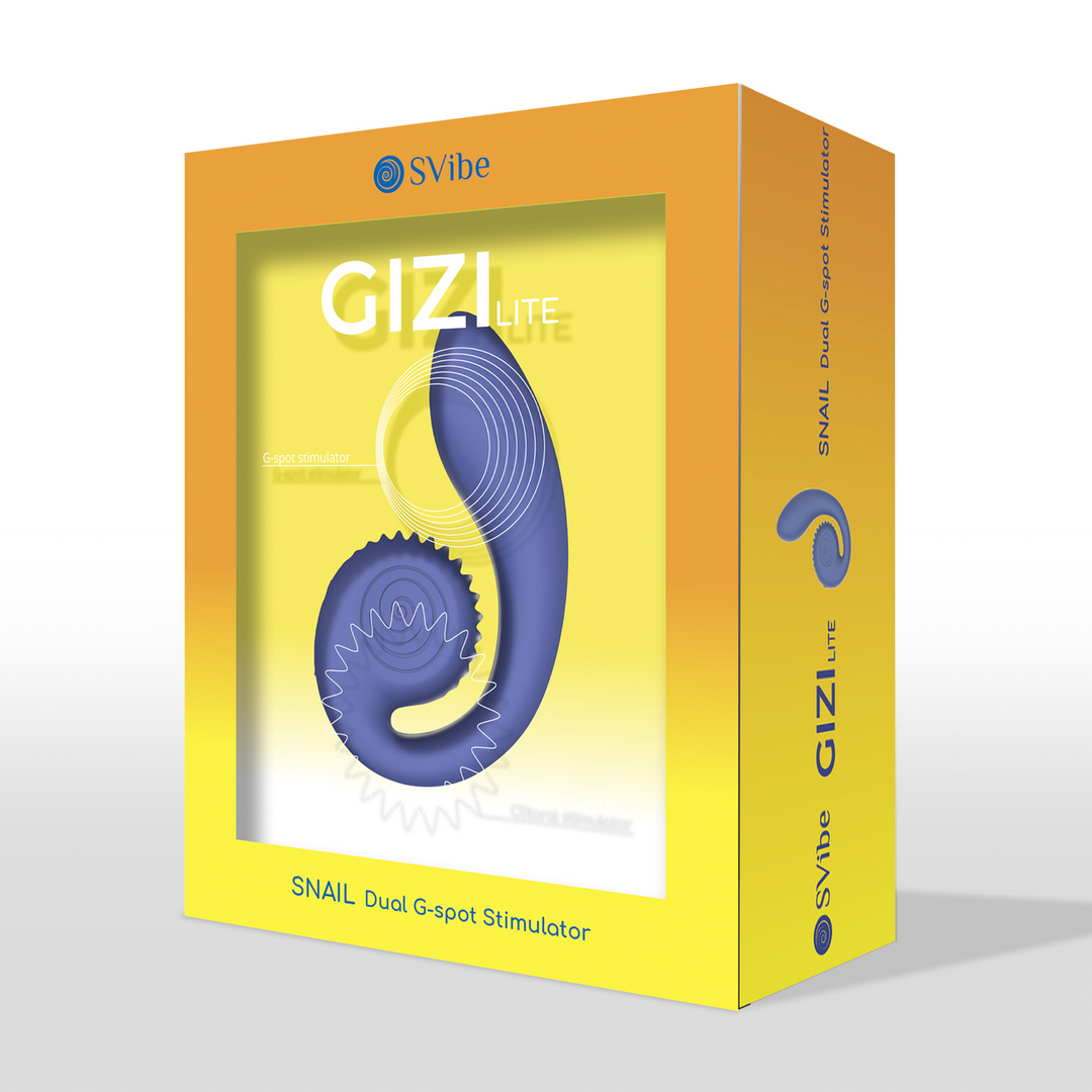 GIZI Lite - Double stimulateur clitoridien et point G - Juicy Blueberry