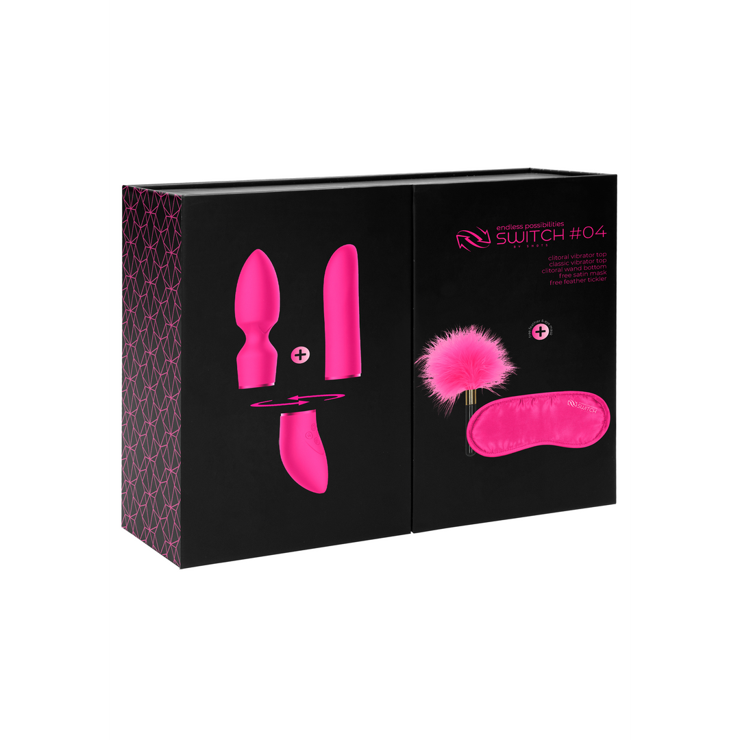 Vibrador clássico #4 Different Attachments 10 velocidades | Switch
