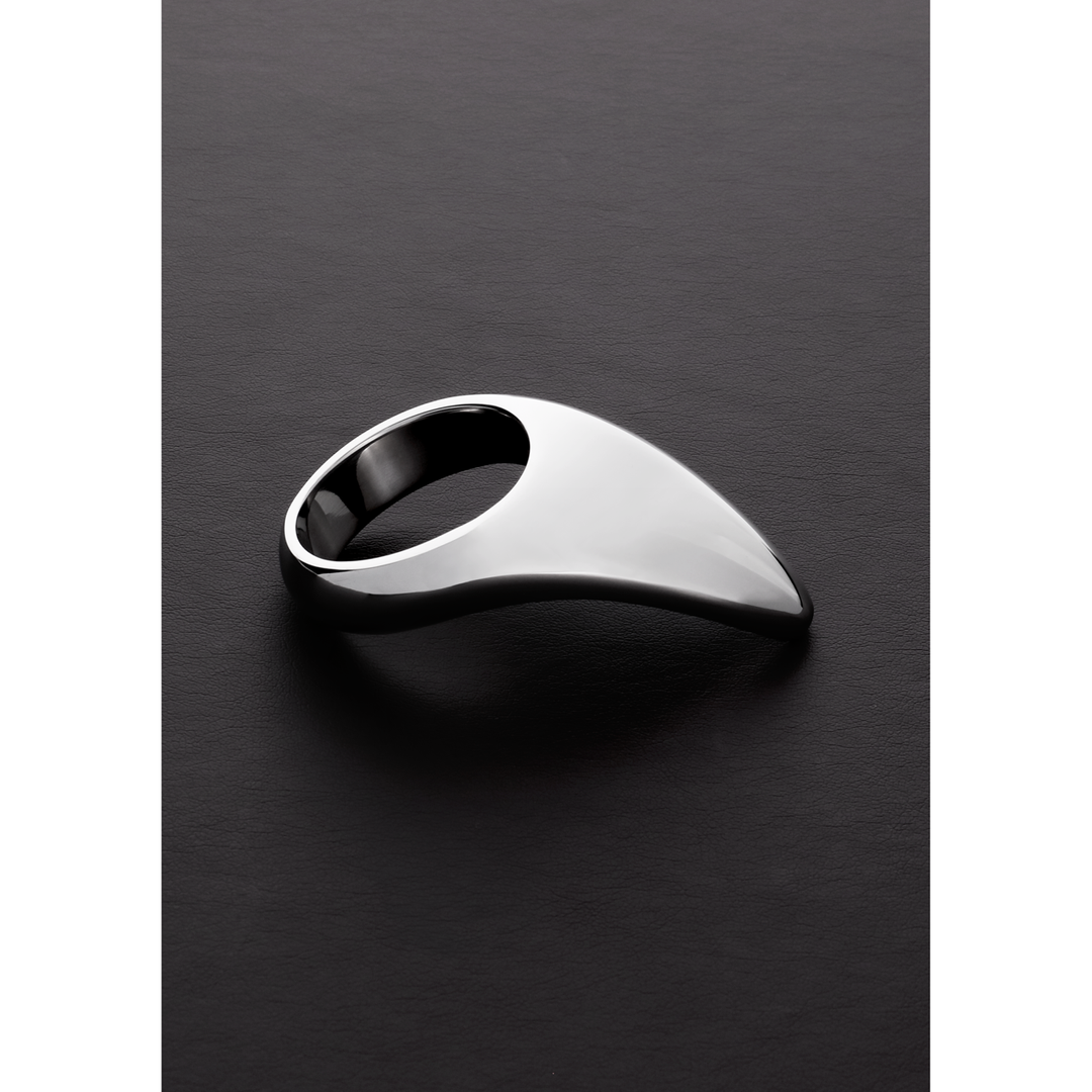 Anello fallico Teardrop – argento