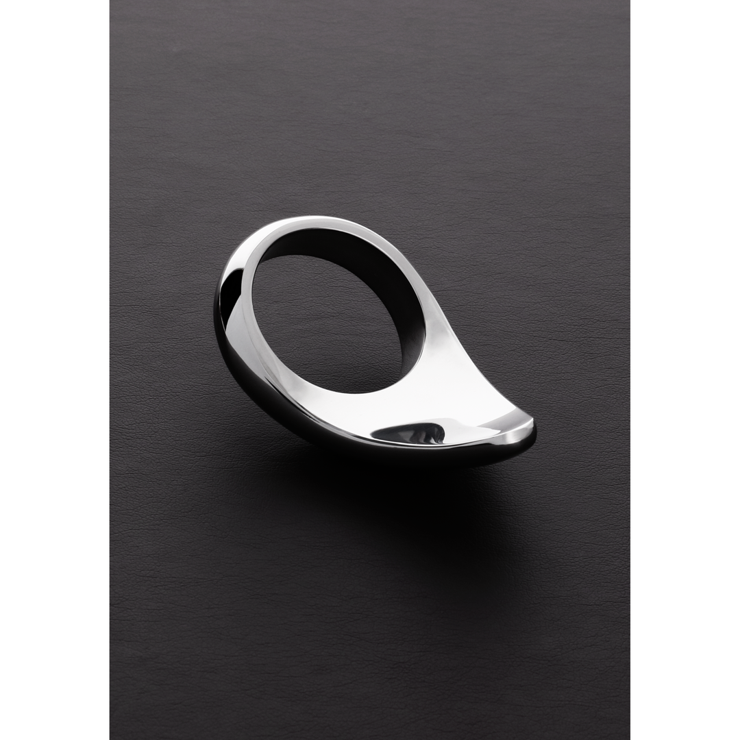 Anello fallico Teardrop – argento