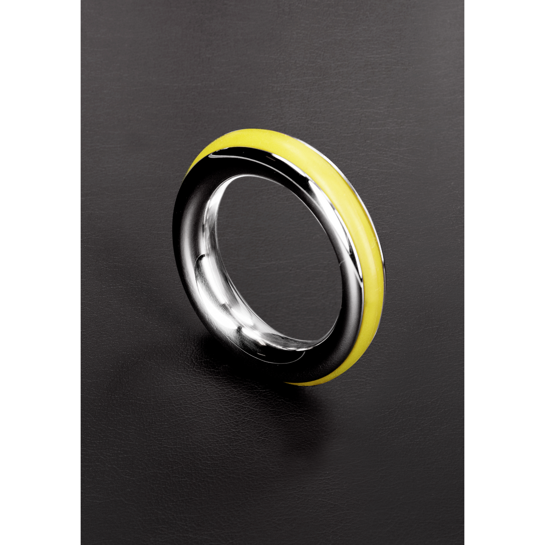Anello fallico Cazzo Tensions – giallo 6.1 cm