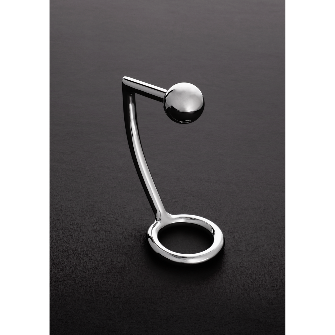Anello fallico Intruder – argento 14.8 cm