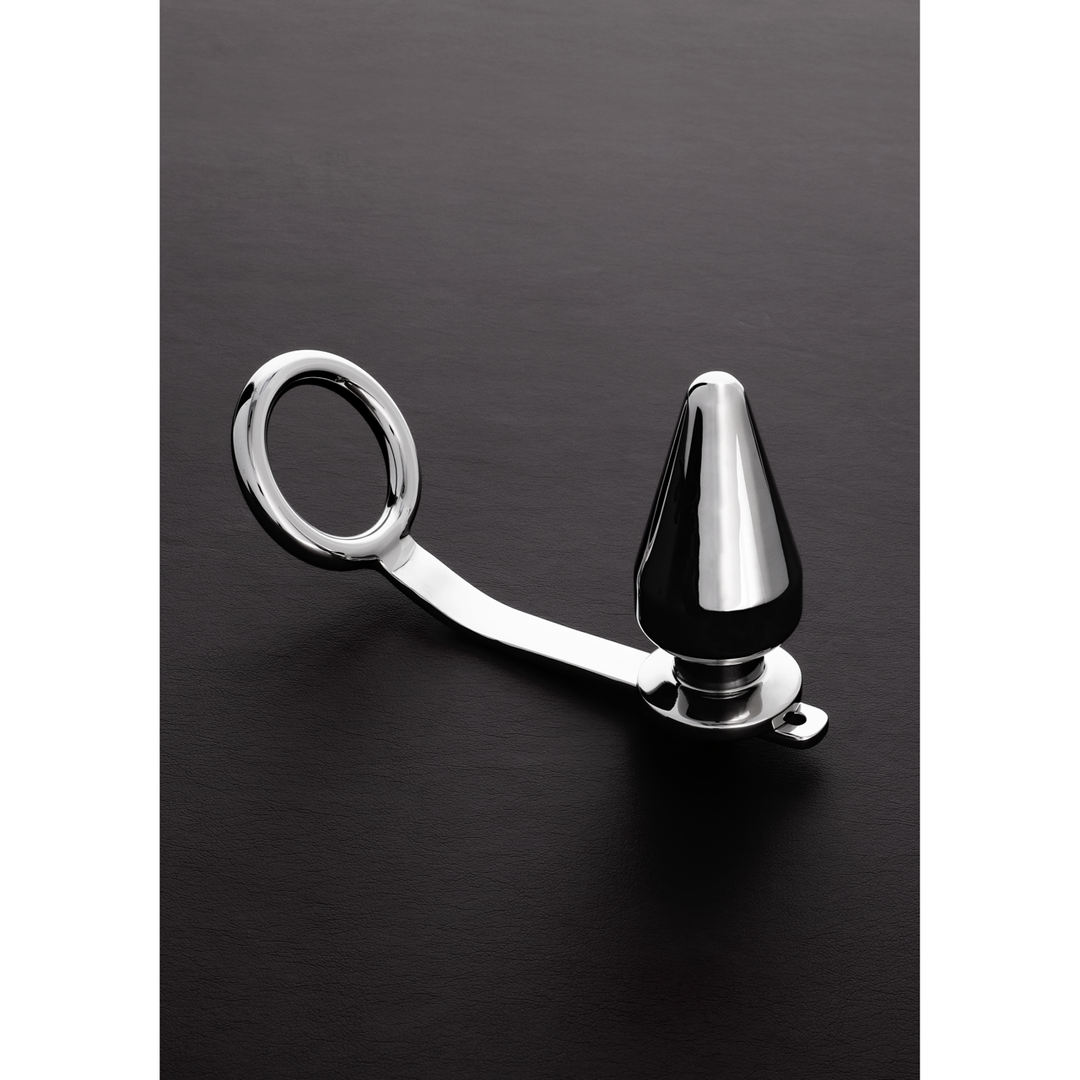 Anillo para el pene – plateado 17 cm