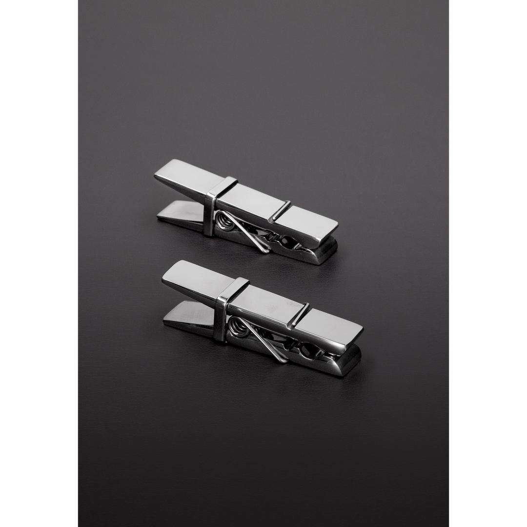 Mellbimbó csipesz Cloth Pin Clamps – ezüst | Steel