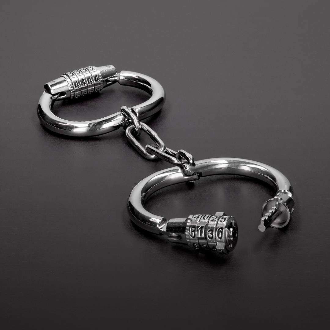 Menottes Combination Lock – argent