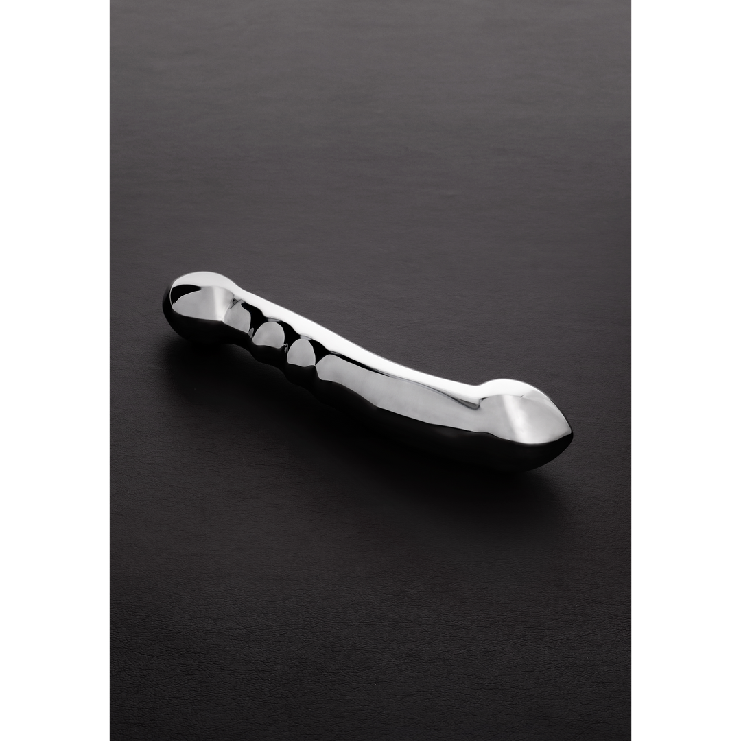 Consolador Eleven 27 cm – plateado | Steel