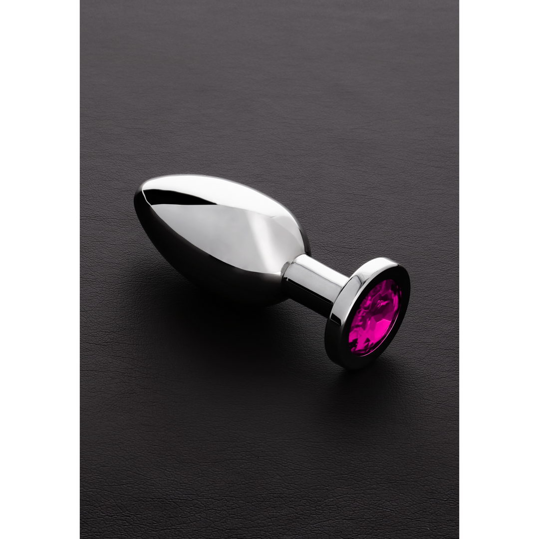 Plug anal Jewels 10.5 cm – avec bijou, argent TMS2200PINKL