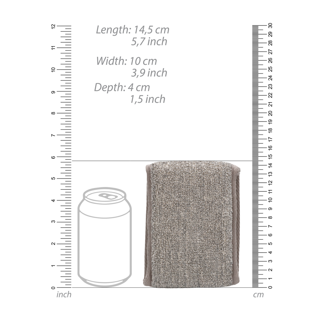 Body Insert Bath Sponge – grigio | Touché