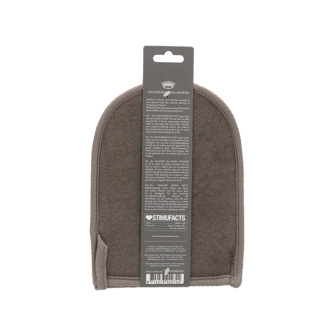 Body Bath Mitt – grigio | Touché