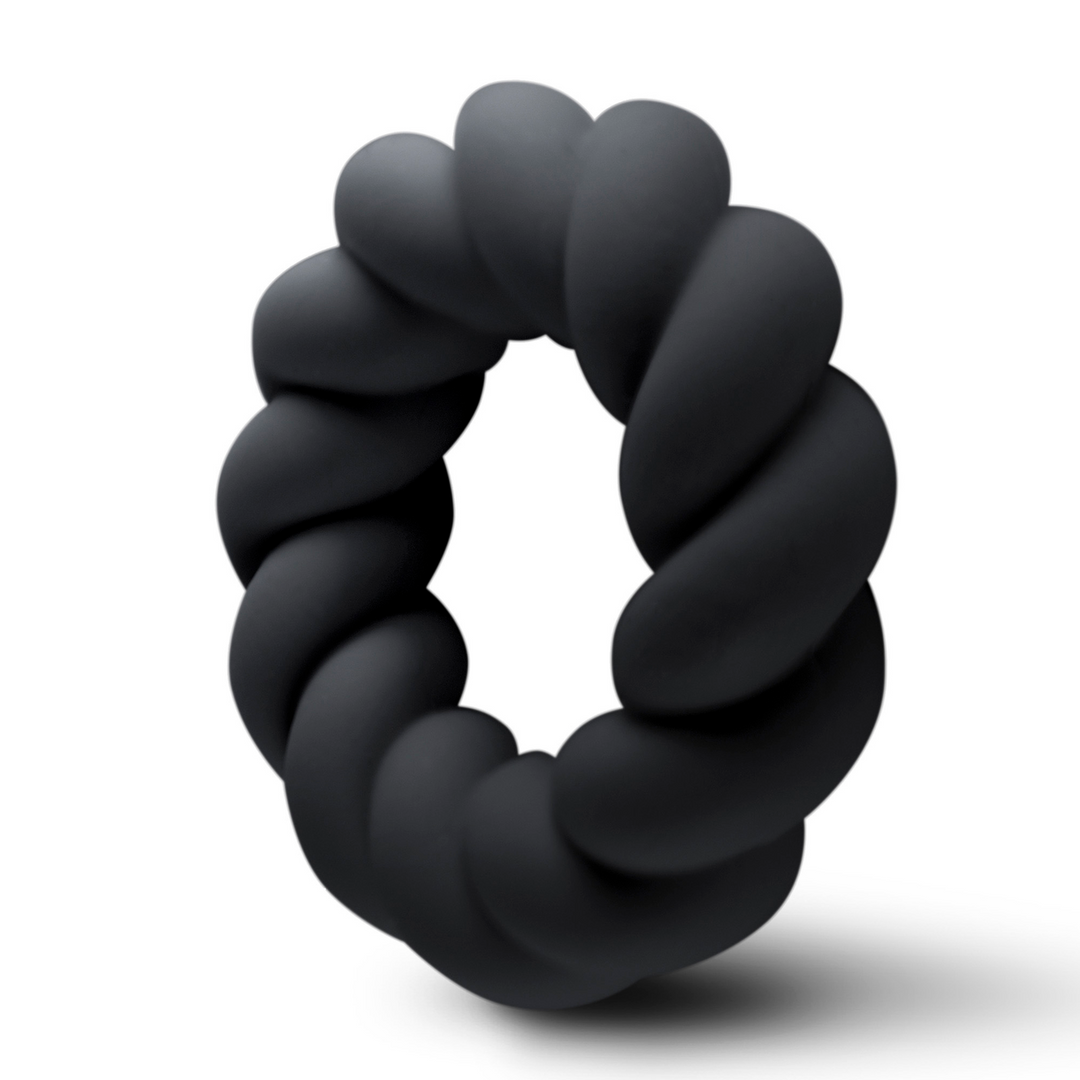 Anillo para el pene Twist Non – negro | Rocks-Off
