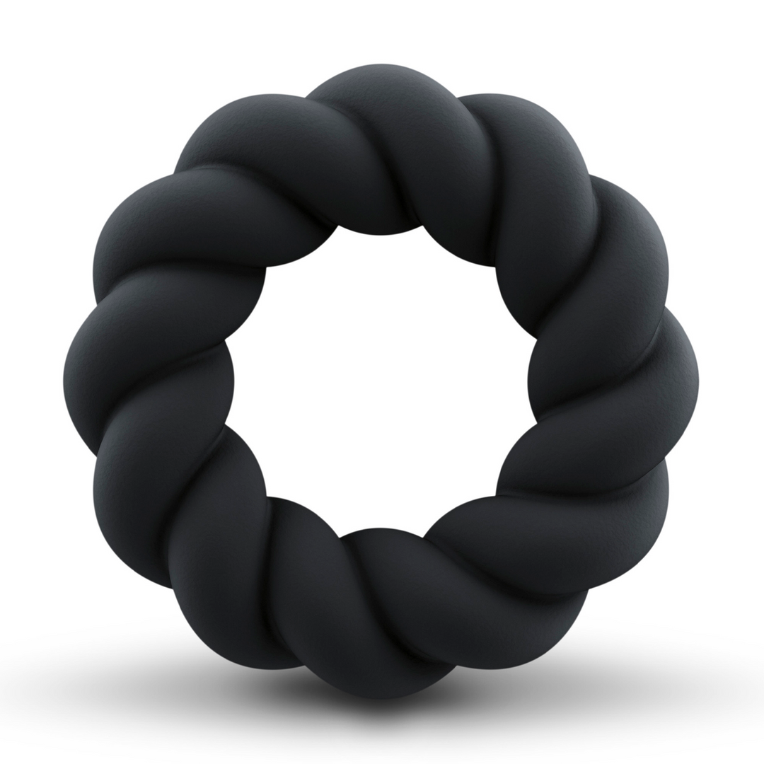 Anello fallico Twist Non – nero | Rocks-Off