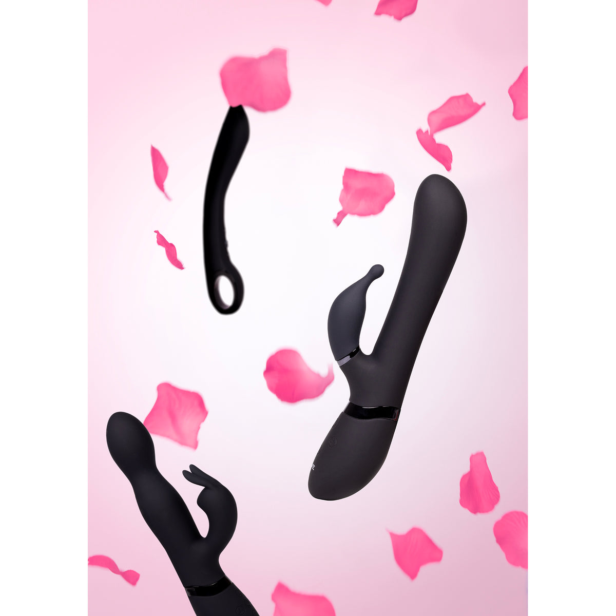 Vibratore rabbit Niva 10 funzioni – rotante, nero | VIVE
