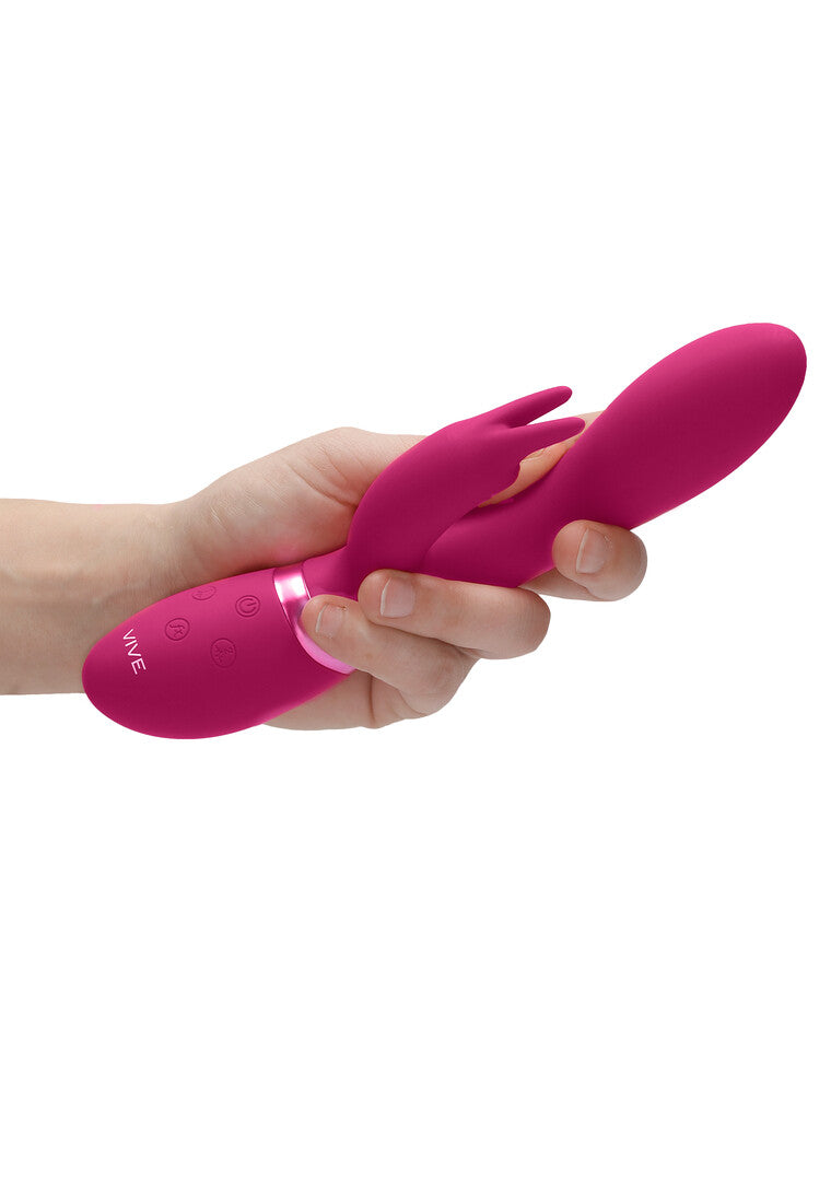 Vibrador rabbit Zosia 10 funções – rosa 21.3 cm | VIVE