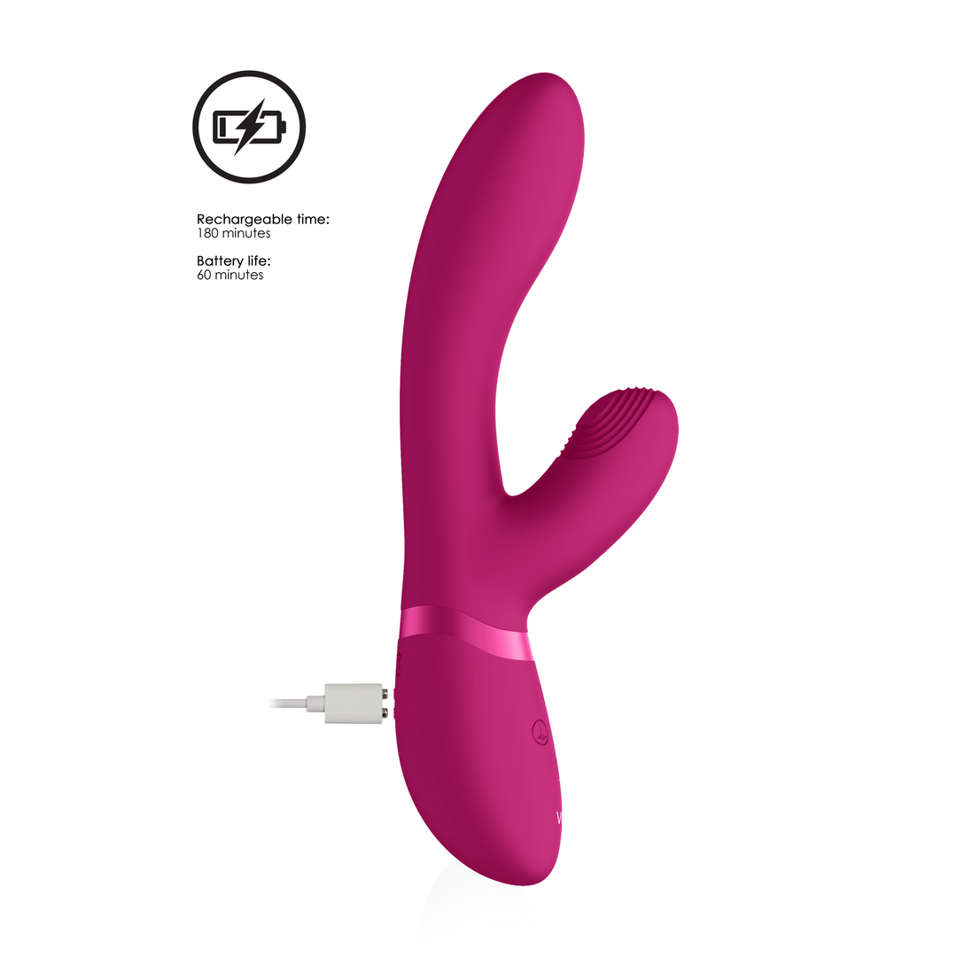 Vibrador rabbit Kyra Pulse 10 funções | Vive
