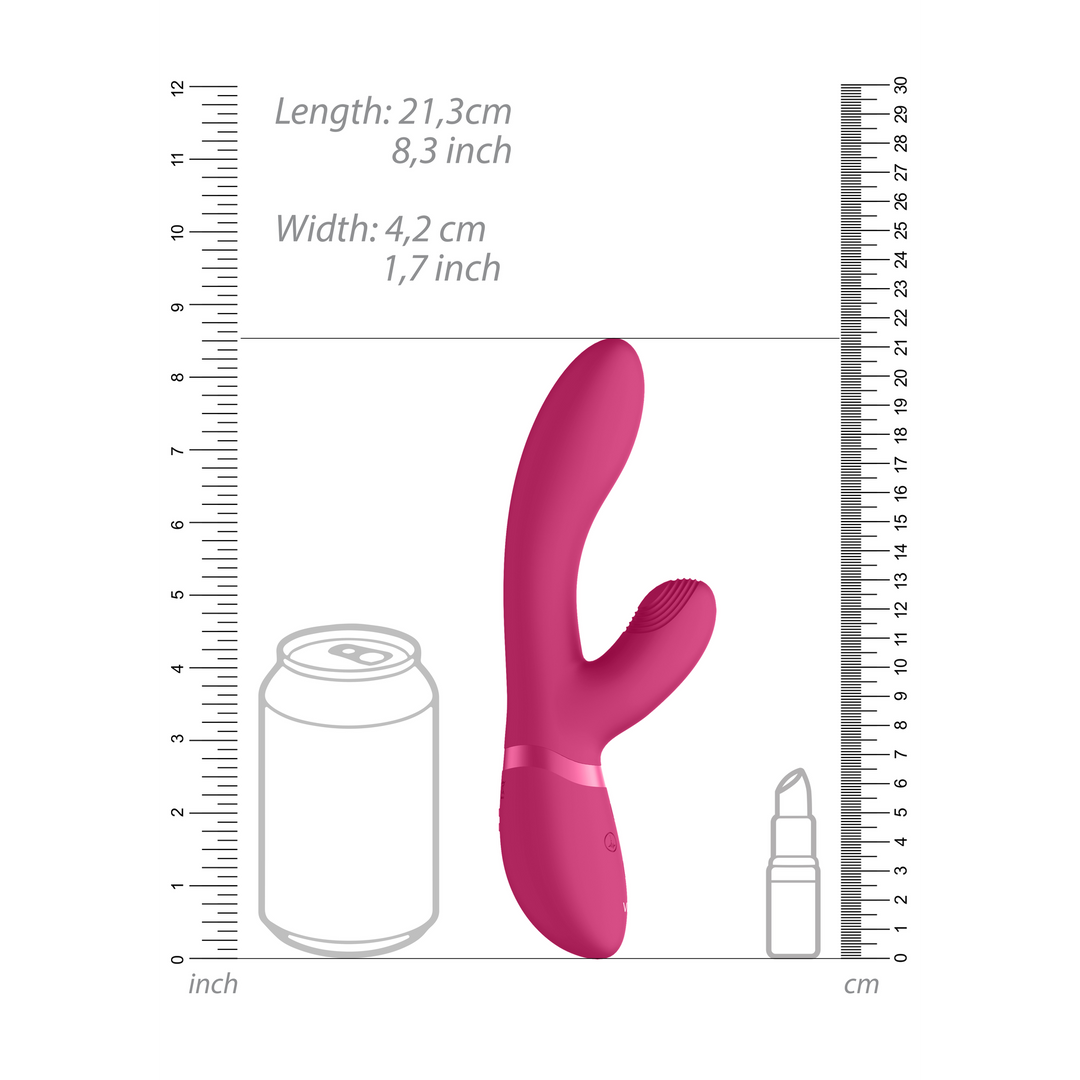 Vibrador rabbit Kyra Pulse 10 funções | Vive