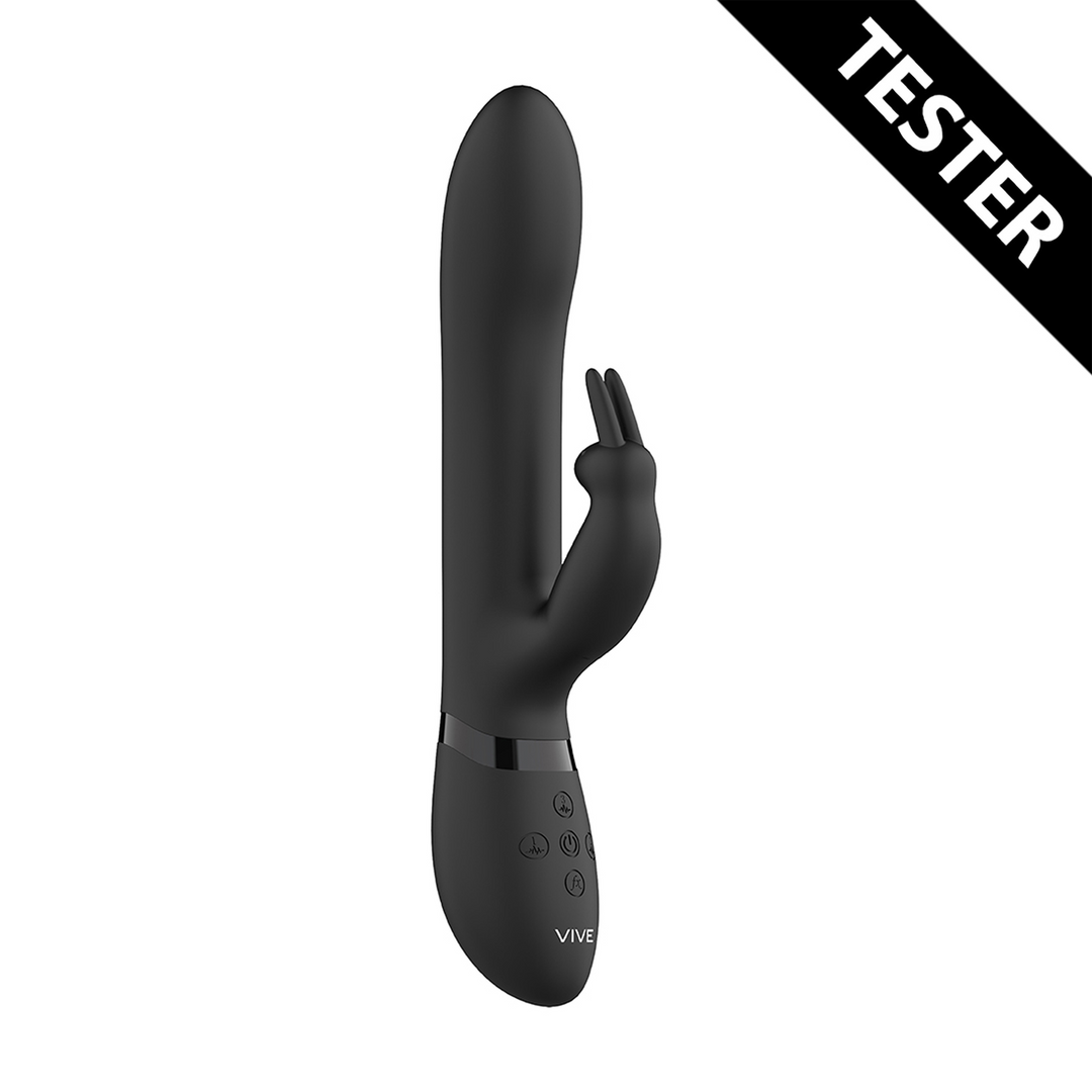 Vibratore rabbit Amoris 10 funzioni – nero | VIVE